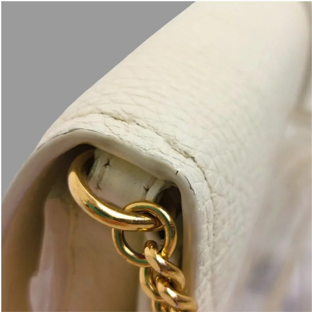 Chloe Aby Chain Long Wallet Flap Ivory - Picture 7 of 16